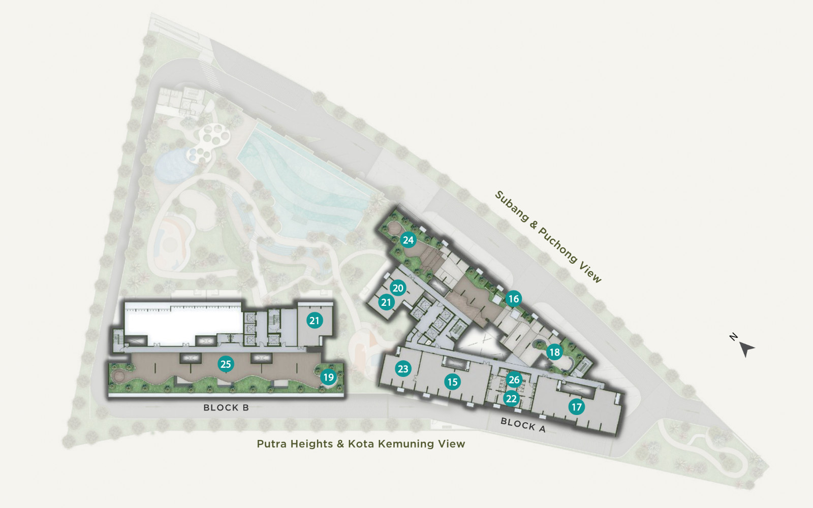 Rooftop facilities plan